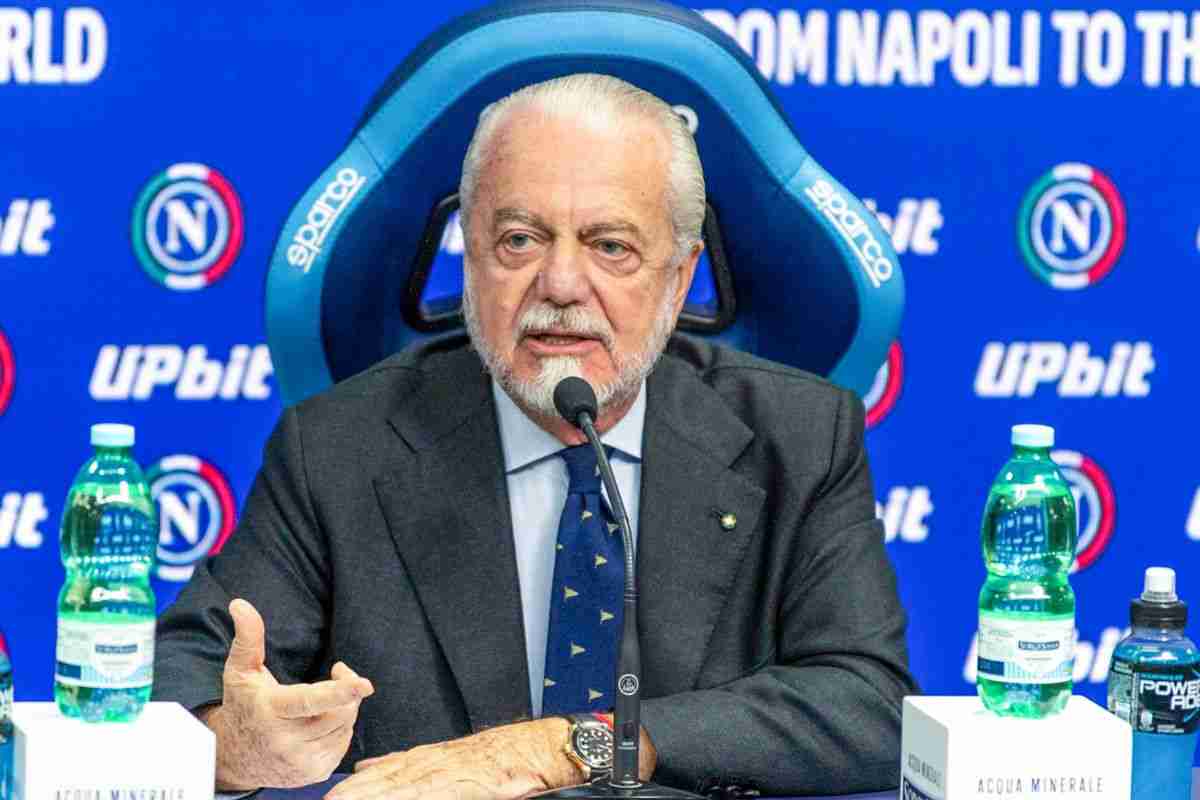 Aurelio De Laurentiis conferenza stampa